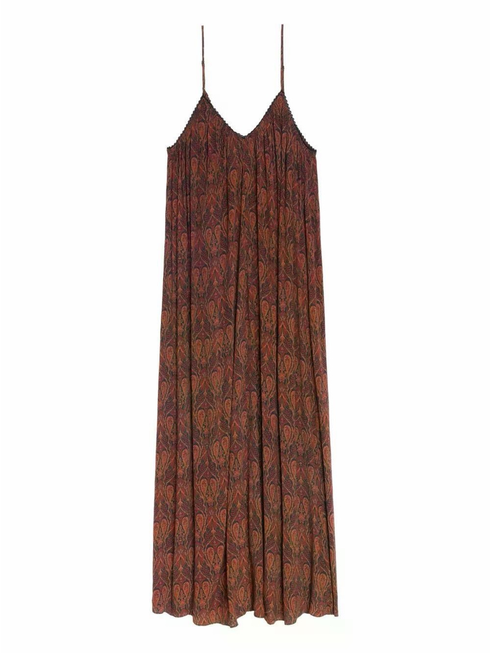Zadig & Voltaire Paisley Maxi Slip Dress